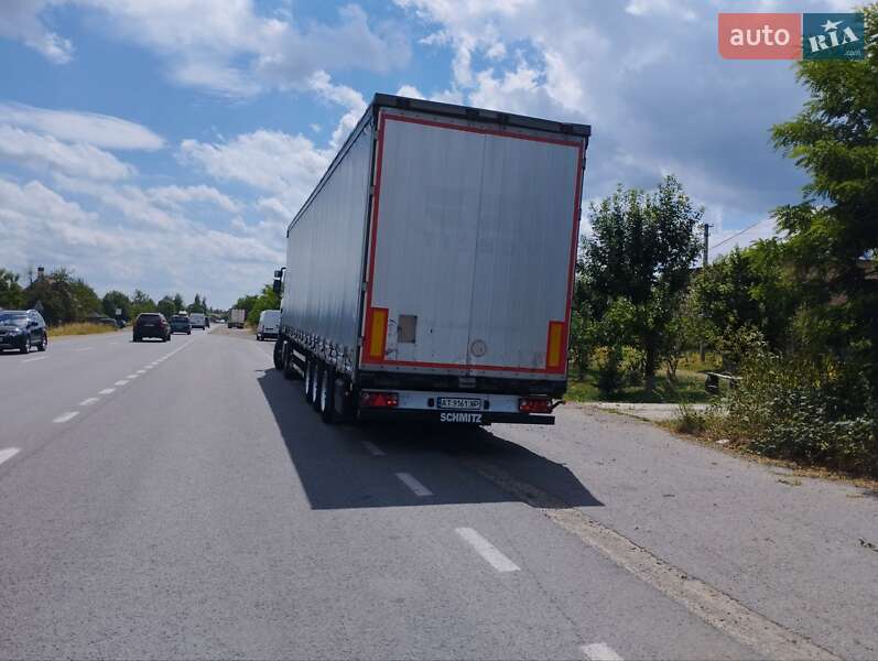 Тентованный борт (штора) - полуприцеп Schmitz Cargobull S01 2009 в Долине