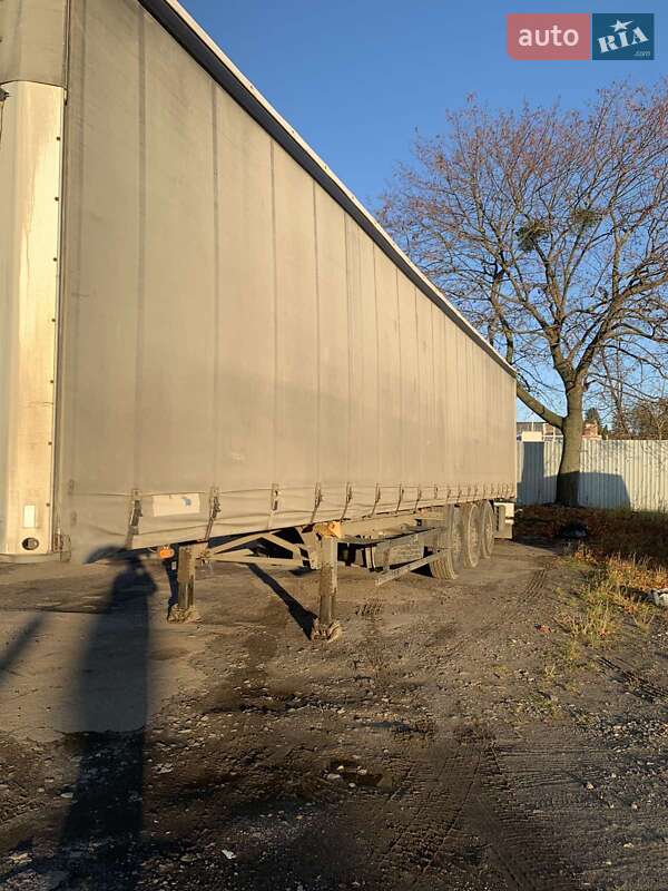 Тентований борт (штора) - напівпричіп Schmitz Cargobull S01 2004 в Луцьку фото 3 Тентований борт (штора) - напівпричіп Schmitz Cargobull S01 2004 в Луцьку