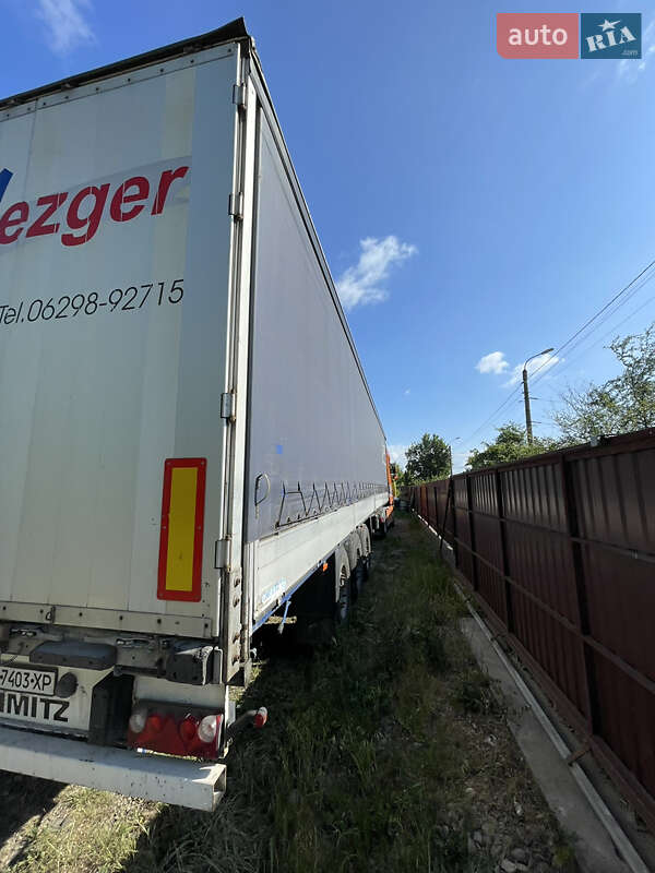 Тентованный борт (штора) - полуприцеп Schmitz Cargobull S01 2007 в Ивано-Франковске фото 3 Тентованный борт (штора) - полуприцеп Schmitz Cargobull S01 2007 в Ивано-Франковске