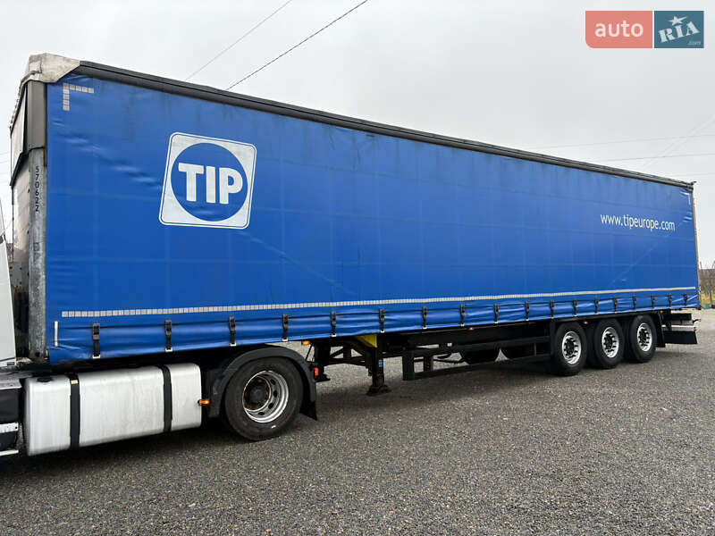 Тентованный борт (штора) - полуприцеп Schmitz Cargobull S01 2016 в Житомире