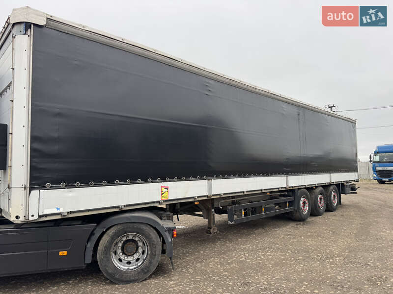 Тентованный борт (штора) - полуприцеп Schmitz Cargobull S01 2007 в Одессе фото 2 Тентованный борт (штора) - полуприцеп Schmitz Cargobull S01 2007 в Одессе
