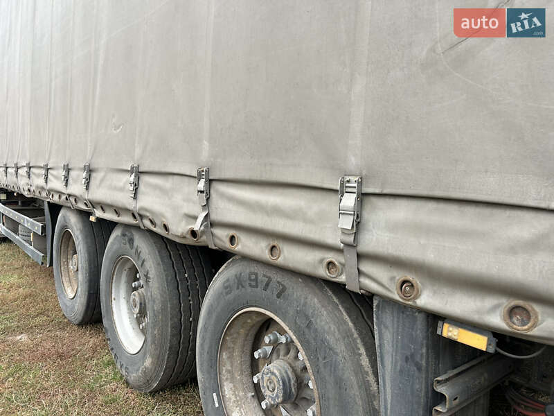Тентованный борт (штора) - полуприцеп Schmitz Cargobull S01 2003 в Недригайлове