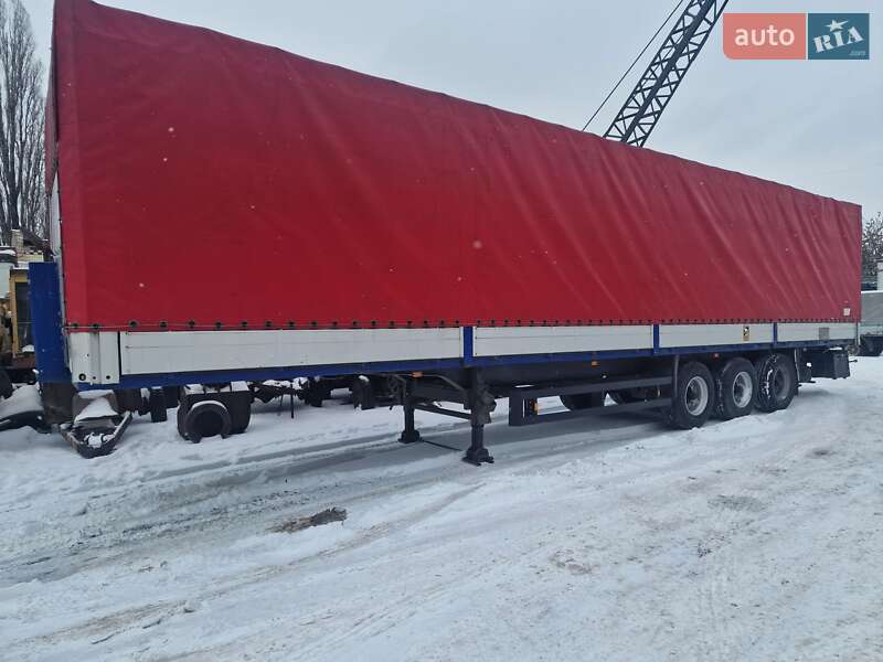 Тентованный борт (штора) - полуприцеп Schmitz Cargobull S01 1998 в Днепре