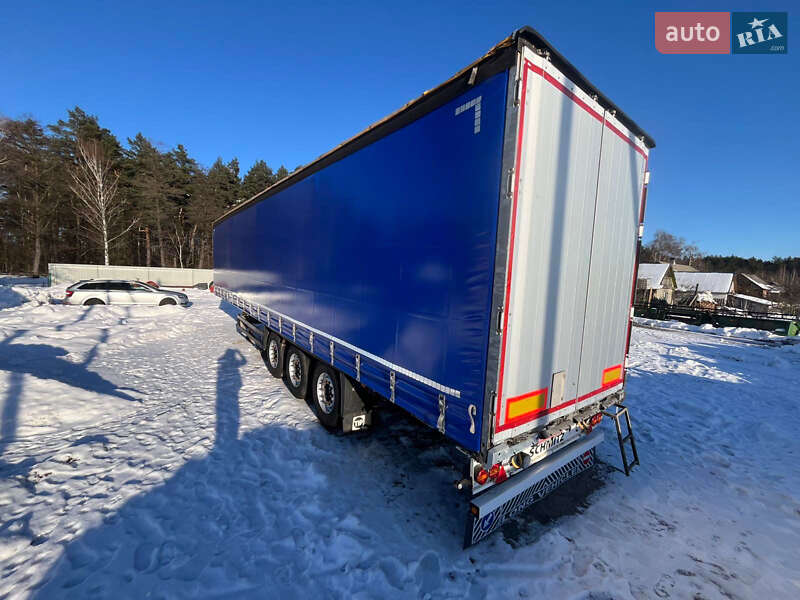 Тентований борт (штора) - напівпричіп Schmitz Cargobull S01 2016 в Житомирі
