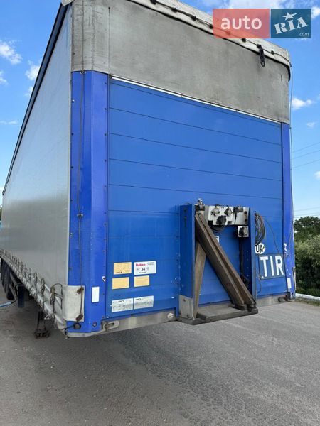 Тентованный борт (штора) - полуприцеп Schmitz Cargobull S01 2008 в Запорожье фото 5 Тентованный борт (штора) - полуприцеп Schmitz Cargobull S01 2008 в Запорожье
