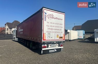 Тентованный борт (штора) - полуприцеп Schmitz Cargobull S01 2007 в Луцке