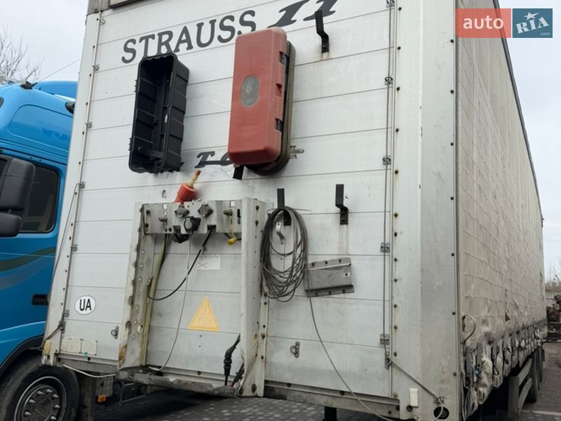 Тентованный борт (штора) - прицеп Schmitz Cargobull S01 2005 в Новоселице