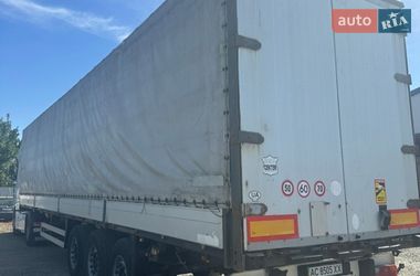 Тентований борт (штора) - напівпричіп Schmitz Cargobull S01 2002 в Луцьку