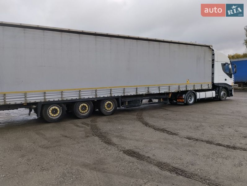 Тентований борт (штора) - напівпричіп Schmitz Cargobull S3 2008 в Львові