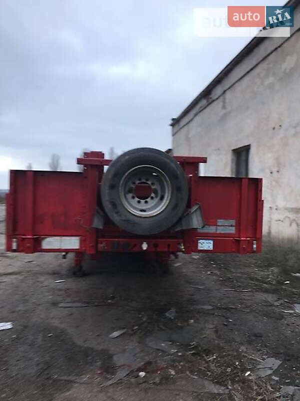 Низкорамная платформа Schmitz Cargobull SAF 2008 в Виннице