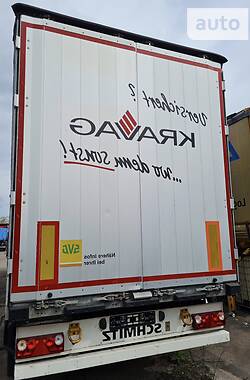Бортовий напівпричіп Schmitz Cargobull SAF 2014 в Вінниці