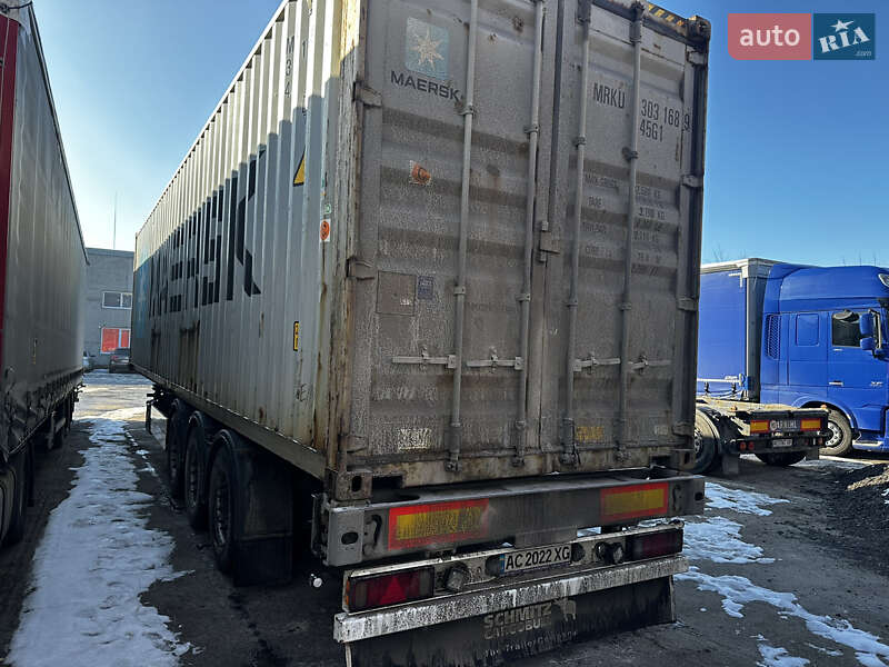 Контейнеровоз напівпричіп Schmitz Cargobull SAF 2008 в Луцьку