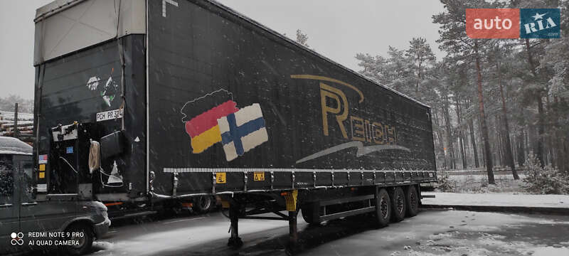 Тентованный борт (штора) - полуприцеп Schmitz Cargobull SAF 2018 в Луцке
