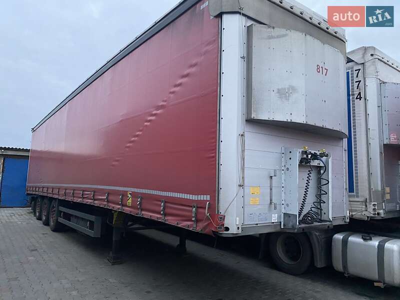 Тентованный борт (штора) - полуприцеп Schmitz Cargobull SAF 2008 в Луцке