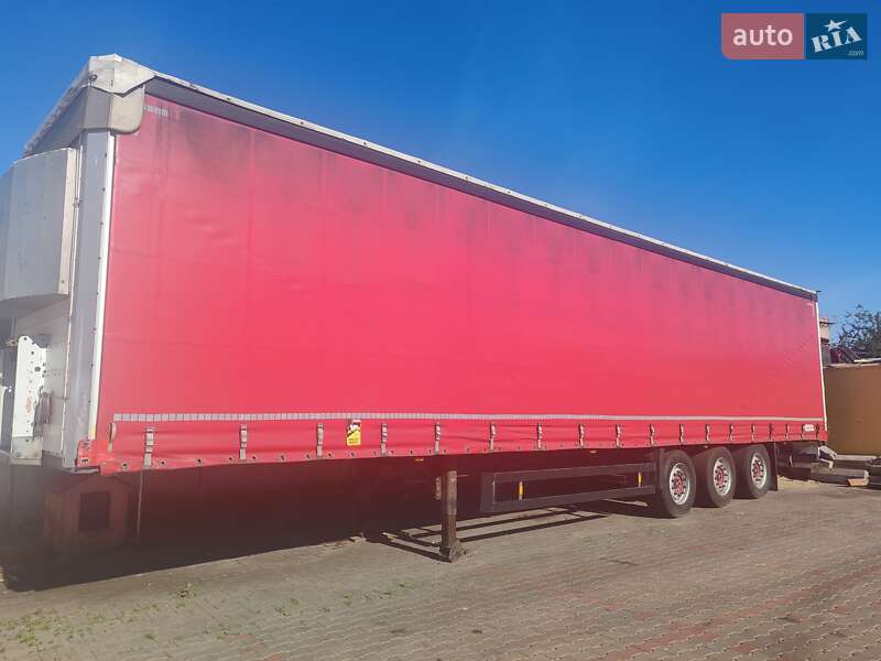 Тентованный борт (штора) - полуприцеп Schmitz Cargobull SAF 2008 в Луцке