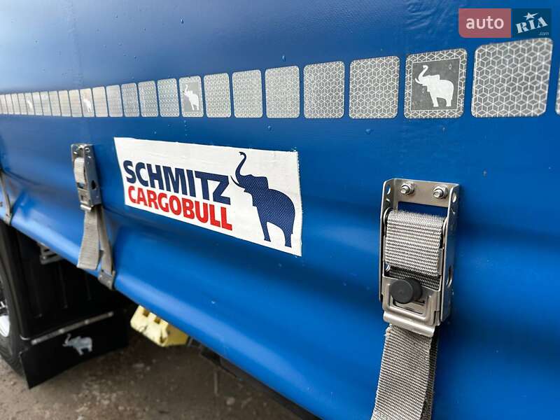 Тентований борт (штора) - напівпричіп Schmitz Cargobull SAF 2015 в Дубні