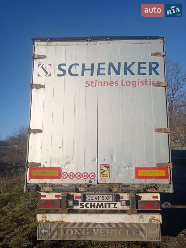 Бортовой полуприцеп Schmitz Cargobull SAF 2003 в Черновцах