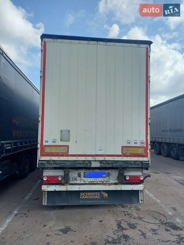 Тентованный борт (штора) - полуприцеп Schmitz Cargobull SAF 2007 в Чернигове
