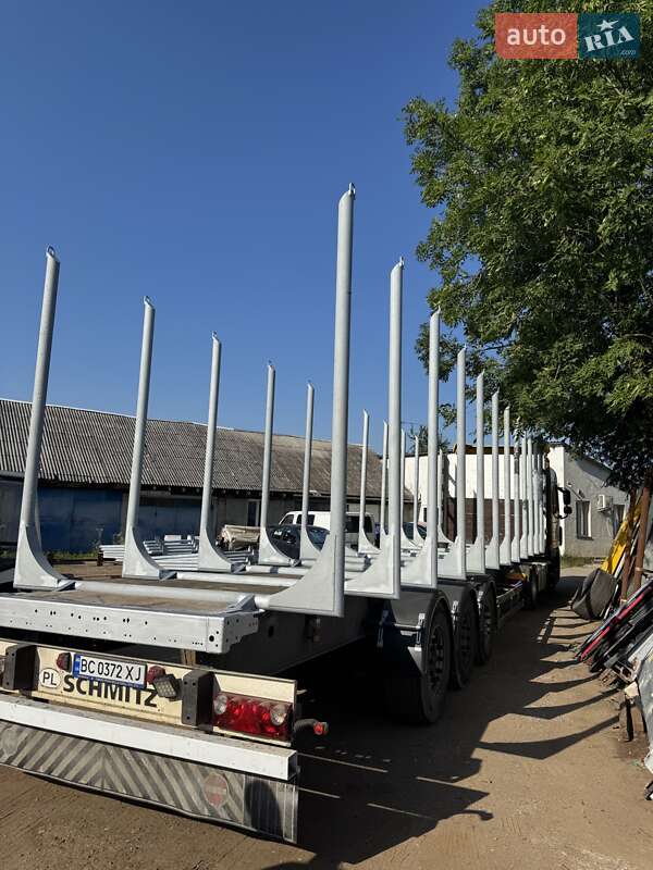 Лесовоз / Сортиментовоз - полуприцеп Schmitz Cargobull SAF 2012 в Львове