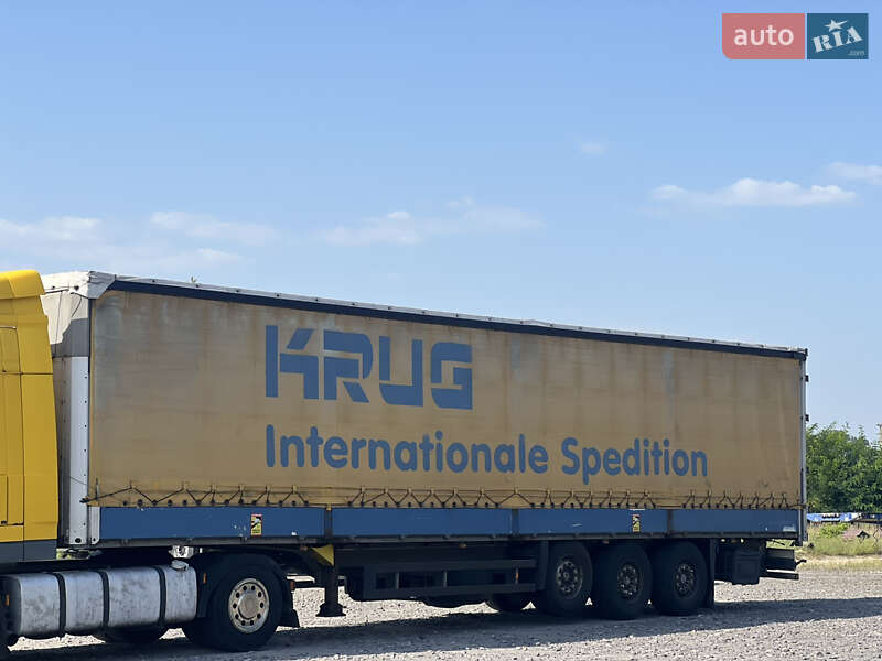 Тентованный борт (штора) - полуприцеп Schmitz Cargobull SAF 2008 в Виннице