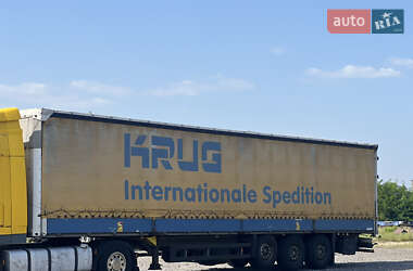 Тентований борт (штора) - напівпричіп Schmitz Cargobull SAF 2008 в 