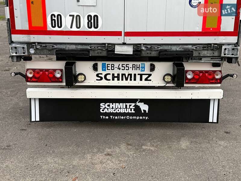 Тентованный борт (штора) - полуприцеп Schmitz Cargobull SAF 2017 в Дубно