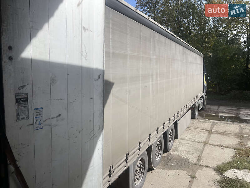 Тентованный борт (штора) - полуприцеп Schmitz Cargobull SAF 2008 в Черновцах