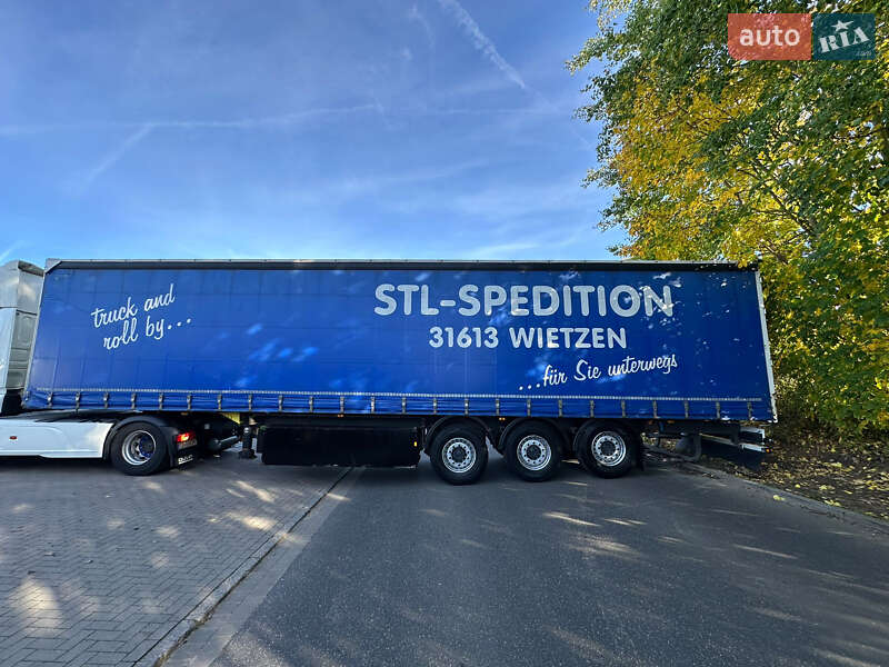 Тентований борт (штора) - напівпричіп Schmitz Cargobull SAF 2014 в Вараші