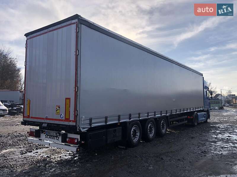 Тентованный борт (штора) - полуприцеп Schmitz Cargobull SAF 2013 в Виннице