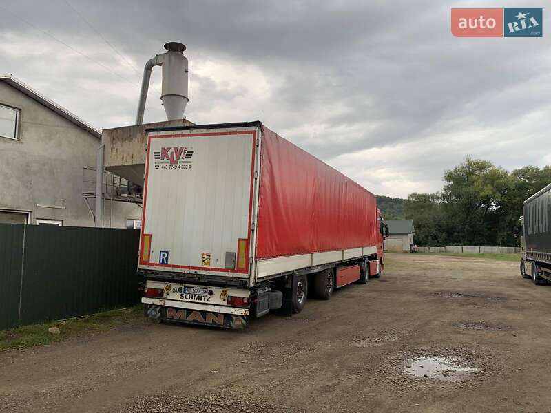 Тентованный борт (штора) - полуприцеп Schmitz Cargobull SAF 2008 в Рожнятове