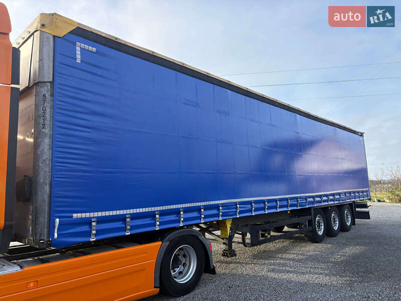 Тентованный борт (штора) - полуприцеп Schmitz Cargobull SAF 2016 в Житомире
