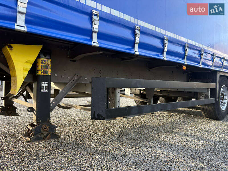 Тентованный борт (штора) - полуприцеп Schmitz Cargobull SAF 2016 в Житомире