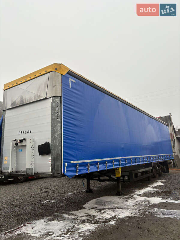 Тентованный борт (штора) - полуприцеп Schmitz Cargobull SAF 2016 в Житомире