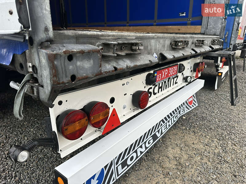 Тентованный борт (штора) - полуприцеп Schmitz Cargobull SAF 2016 в Житомире