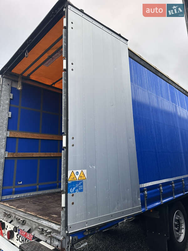 Тентованный борт (штора) - полуприцеп Schmitz Cargobull SAF 2016 в Житомире