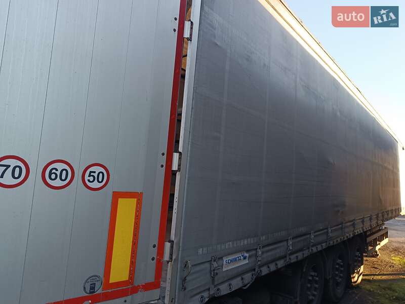 Тентованный борт (штора) - прицеп Schmitz Cargobull SAF 2012 в Ужгороде