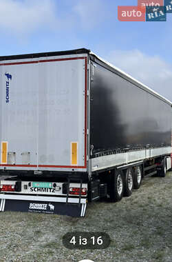 Тентований борт (штора) - напівпричіп Schmitz Cargobull SAF 2014 в Рівному