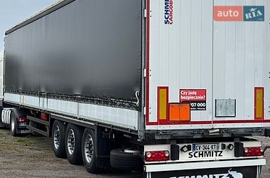 Тентованный борт (штора) - полуприцеп Schmitz Cargobull SAF 2014 в Ровно