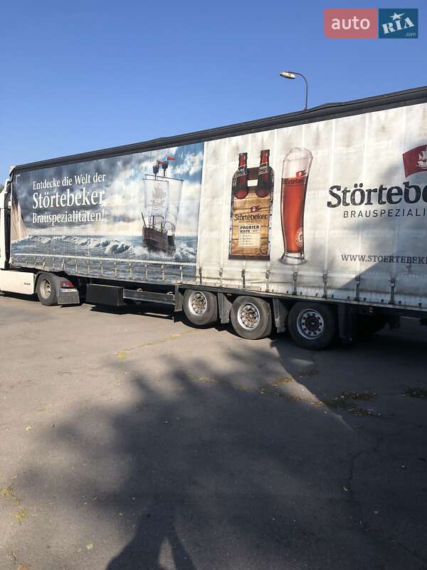 Тентований борт (штора) - напівпричіп Schmitz Cargobull SCB S3B 2016 в Рівному