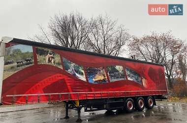 Тентованный борт (штора) - полуприцеп Schmitz Cargobull SCB S3B 2014 в 