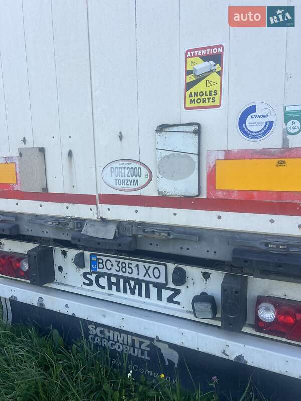 Тентованный борт (штора) - полуприцеп Schmitz Cargobull SCB S3B 2011 в Львове