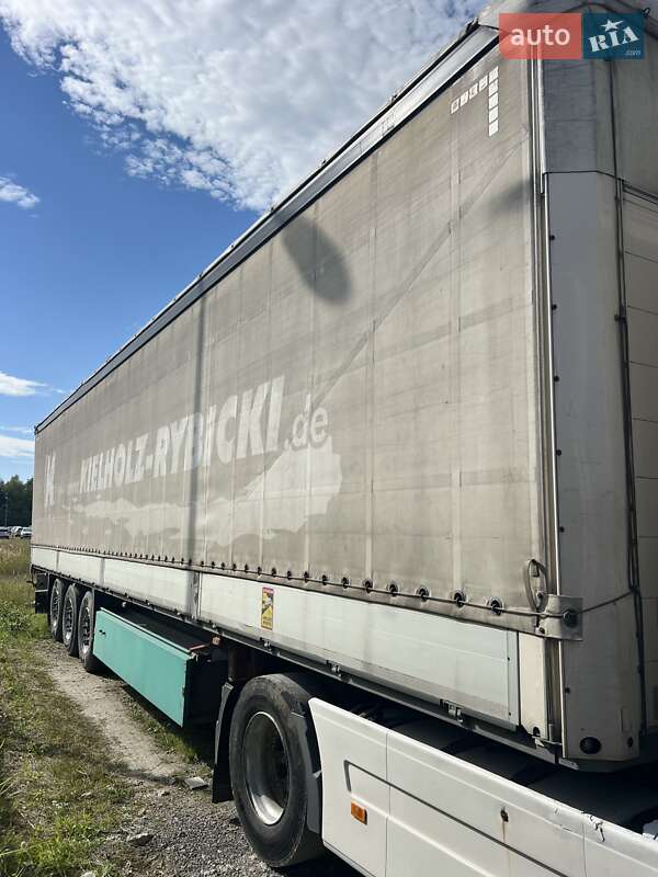 Тентованный борт (штора) - полуприцеп Schmitz Cargobull SCB S3B 2011 в Львове