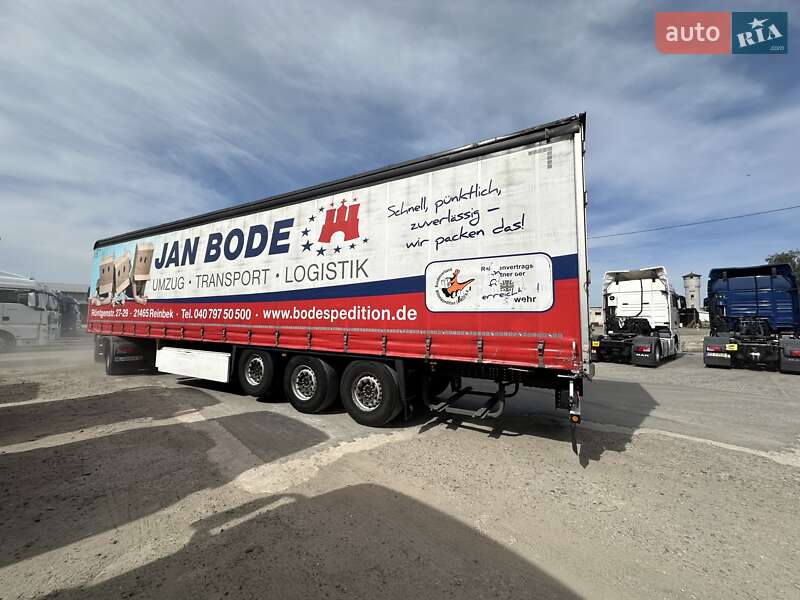 Тентований борт (штора) - напівпричіп Schmitz Cargobull SCB S3T 2016 в Калуші