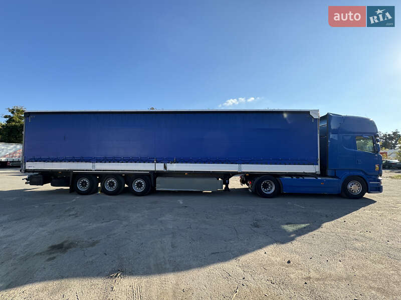 Тентований борт (штора) - напівпричіп Schmitz Cargobull SCB S3T 2014 в Рівному