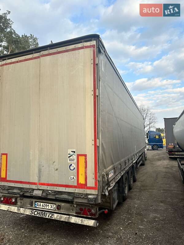 Тентований борт (штора) - напівпричіп Schmitz Cargobull SCB S3T 2013 в Києві