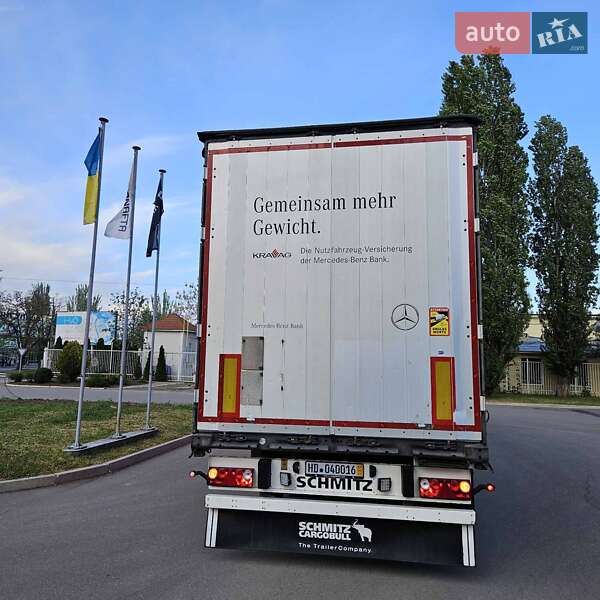 Тентований борт (штора) - напівпричіп Schmitz Cargobull SCB S3T 2016 в Кривому Розі