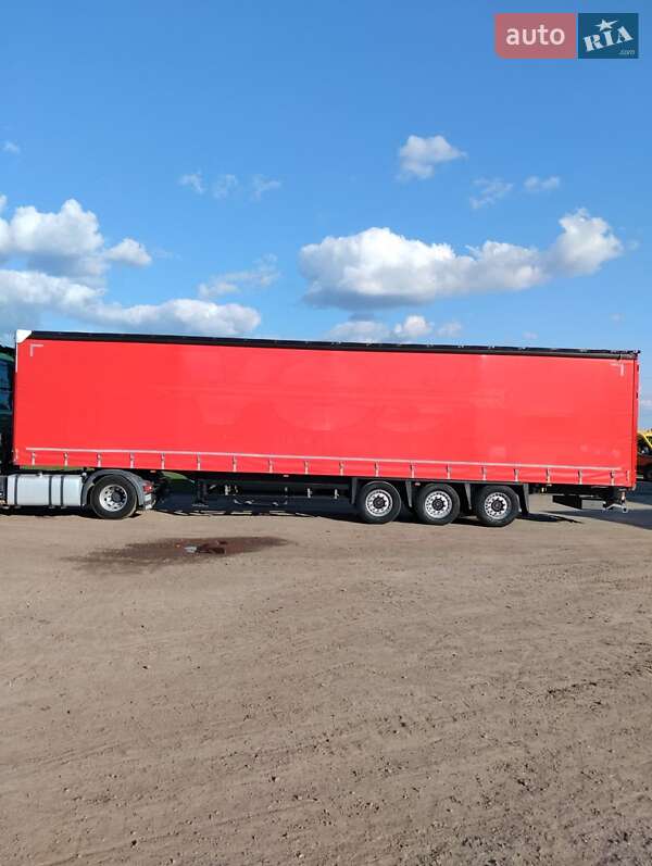Тентованный борт (штора) - полуприцеп Schmitz Cargobull SCB S3T 2016 в 