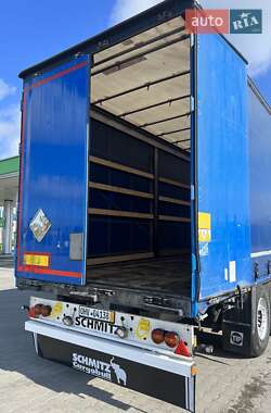 Тентованный борт (штора) - полуприцеп Schmitz Cargobull SCB S3T 2014 в 