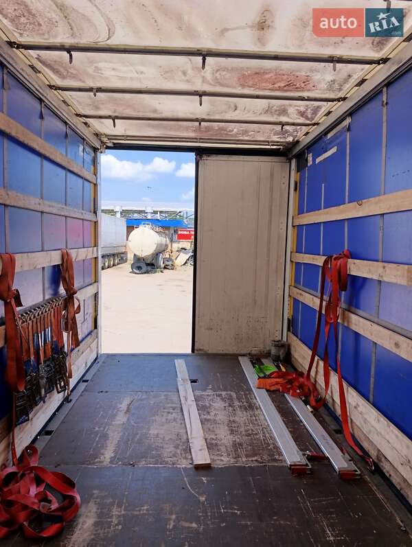 Тентований борт (штора) - напівпричіп Schmitz Cargobull SCB S3T 2014 в Черкасах