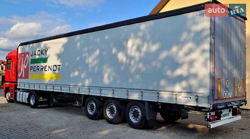 Тентований борт (штора) - напівпричіп Schmitz Cargobull SCB S3T 2014 в Бориславі
